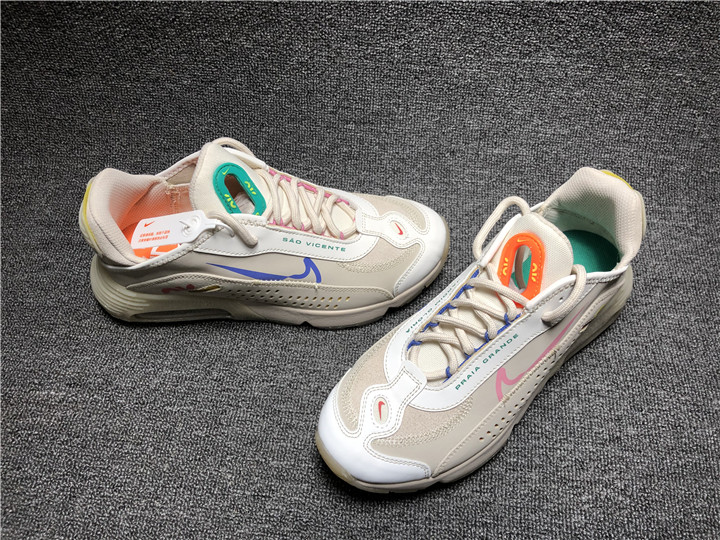 New Men Nike Air Max 2090 Beign Orange Running Shoes